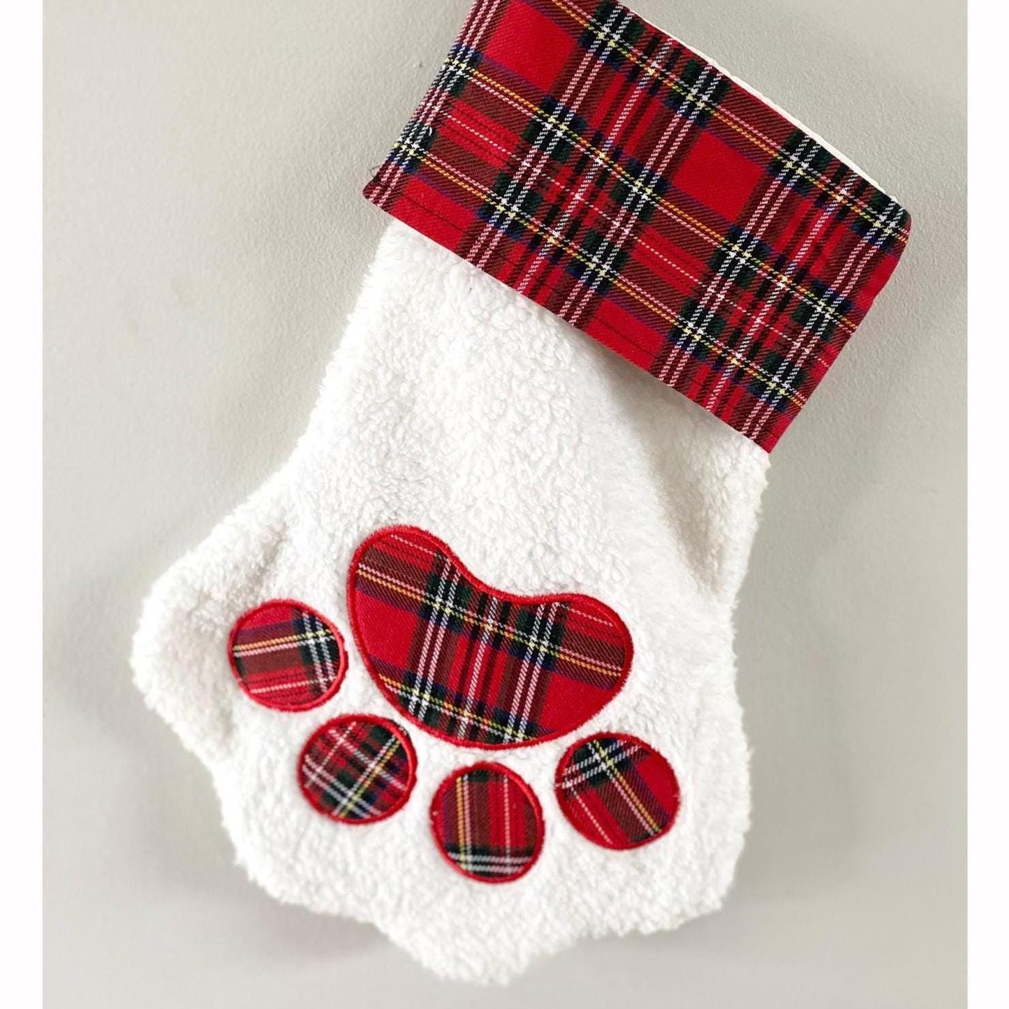 Pet Christmas Stocking New Pet Gift Fur Baby Stocking