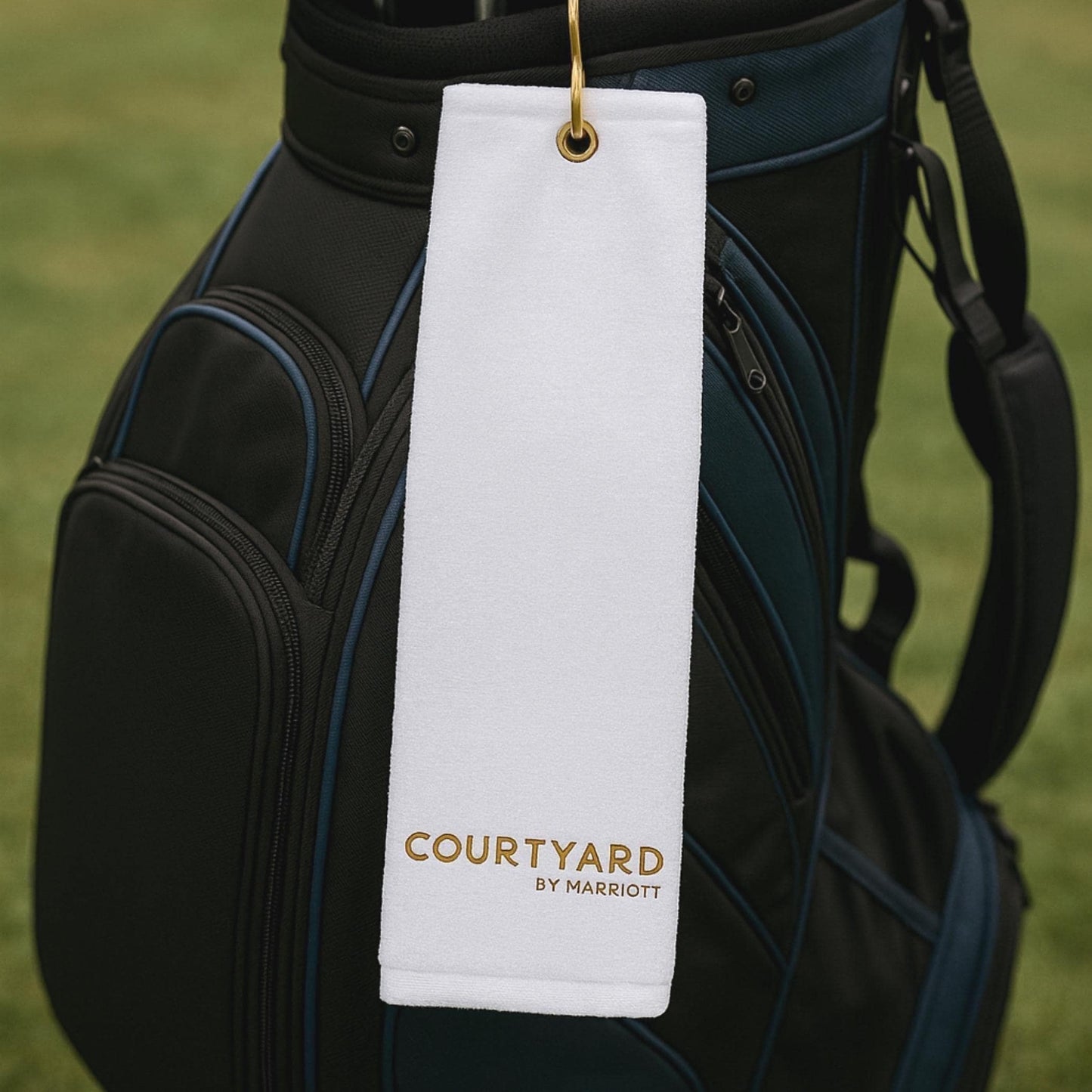 Custom Golf Towel Logo Company Tournament