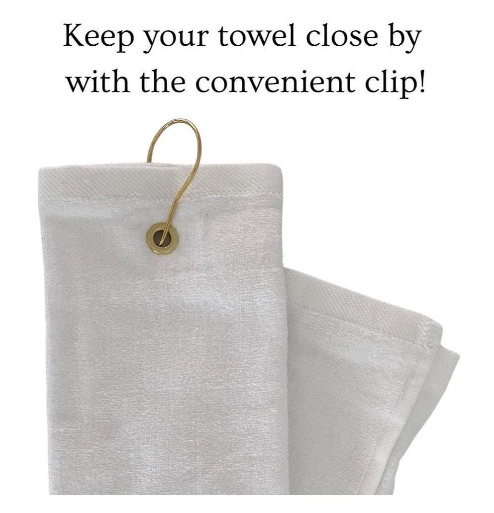 Pickleball Gift for Him Embroidered Pickleball Towel