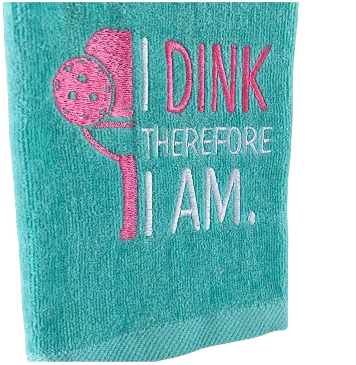 Pickleball Gifts Embroidered Pickleball Sweat Towel