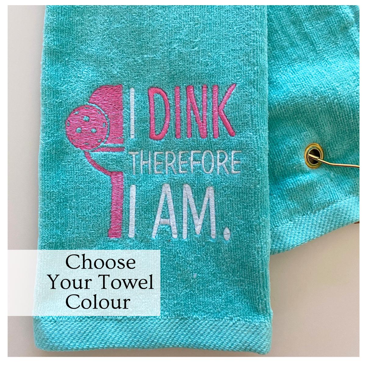 Pickleball Gifts Embroidered Pickleball Sweat Towel