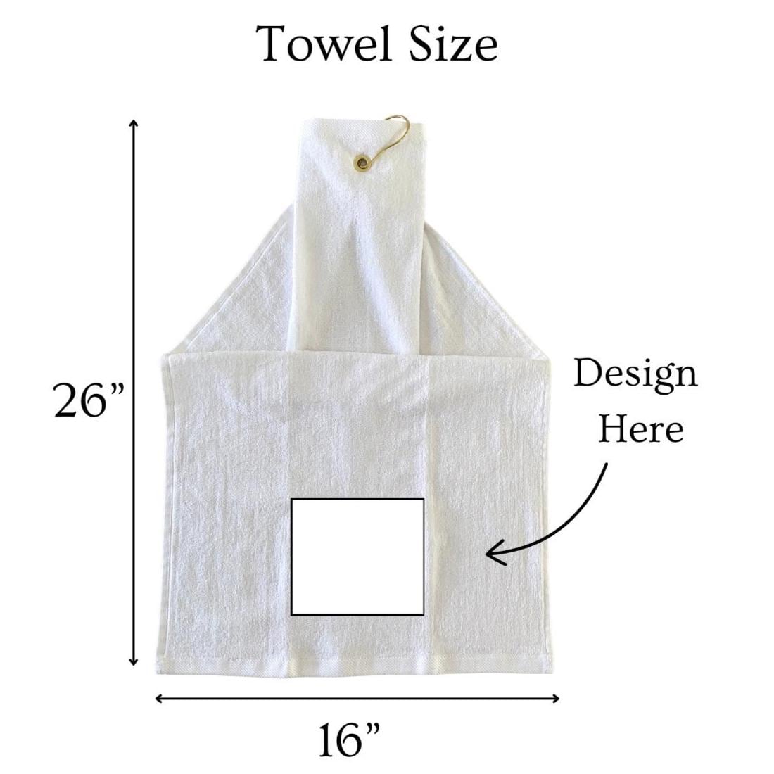 Pickleball Gifts Embroidered Pickleball Sweat Towel