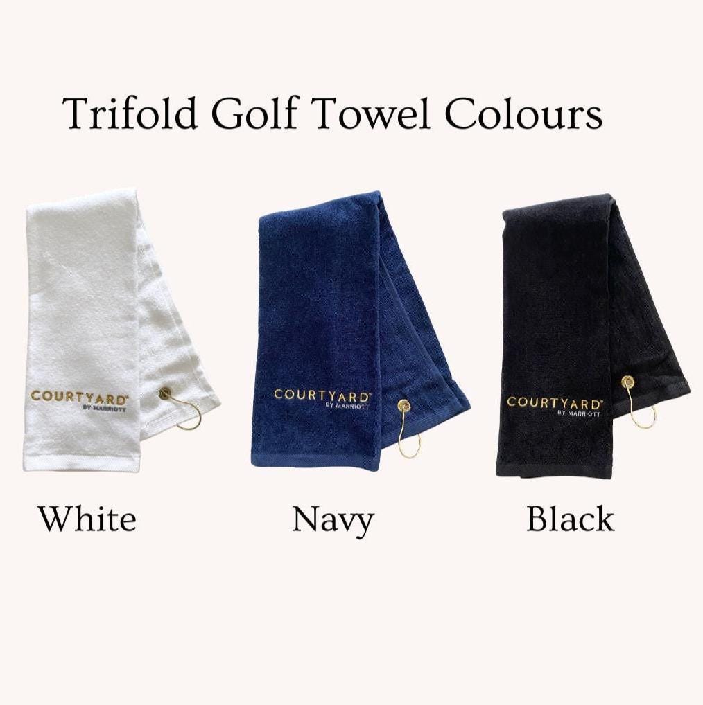 Branded Logo Golf Towel Corporate Gift Golfer